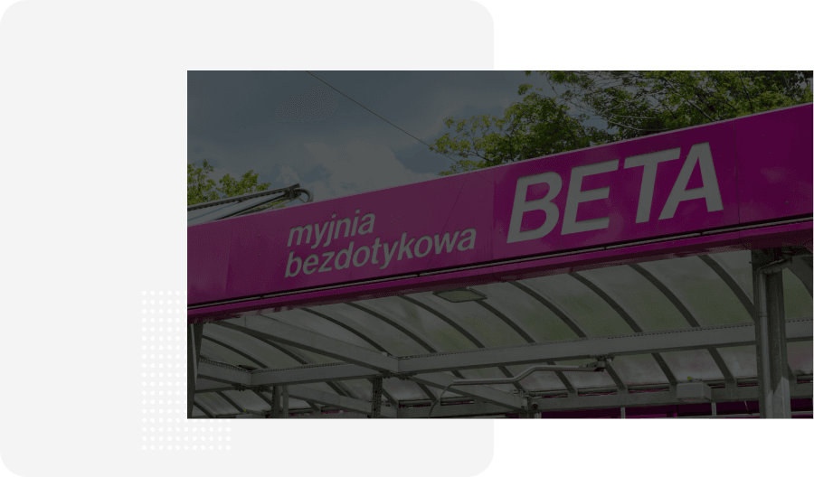 Myjnia bezdotykowa Beta