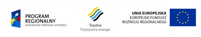 PROJEKT WSPÓŁFINANSOWANY PRZEZ UNIĘ EUROPEJSKĄ Z EUROPEJSKIEGO FUNDUSZU ROZWOJU REGIONALNEGO W RAMACH REGIONALNEGO PROGRAMU OPERACYJNEGO WOJEWODZTWA ŚLĄSKIEGO NA LATA 2007-2013.